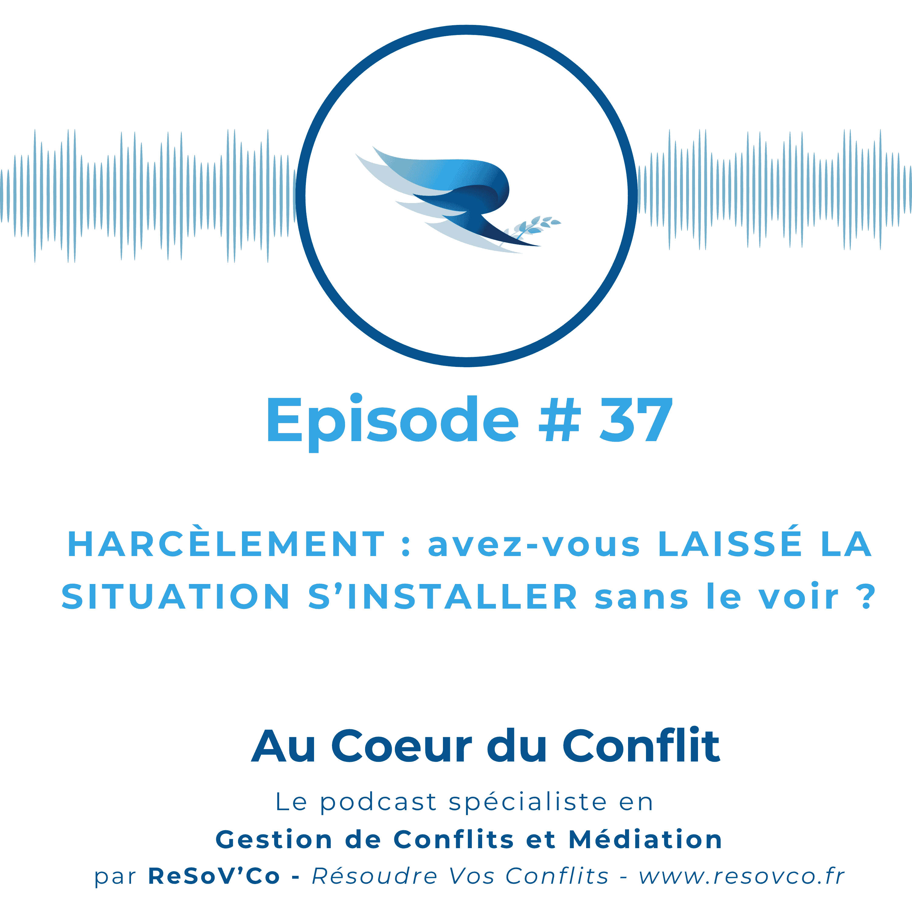 37. HARCÈLEMENT : avez-vous laissé la situation s'installer ?