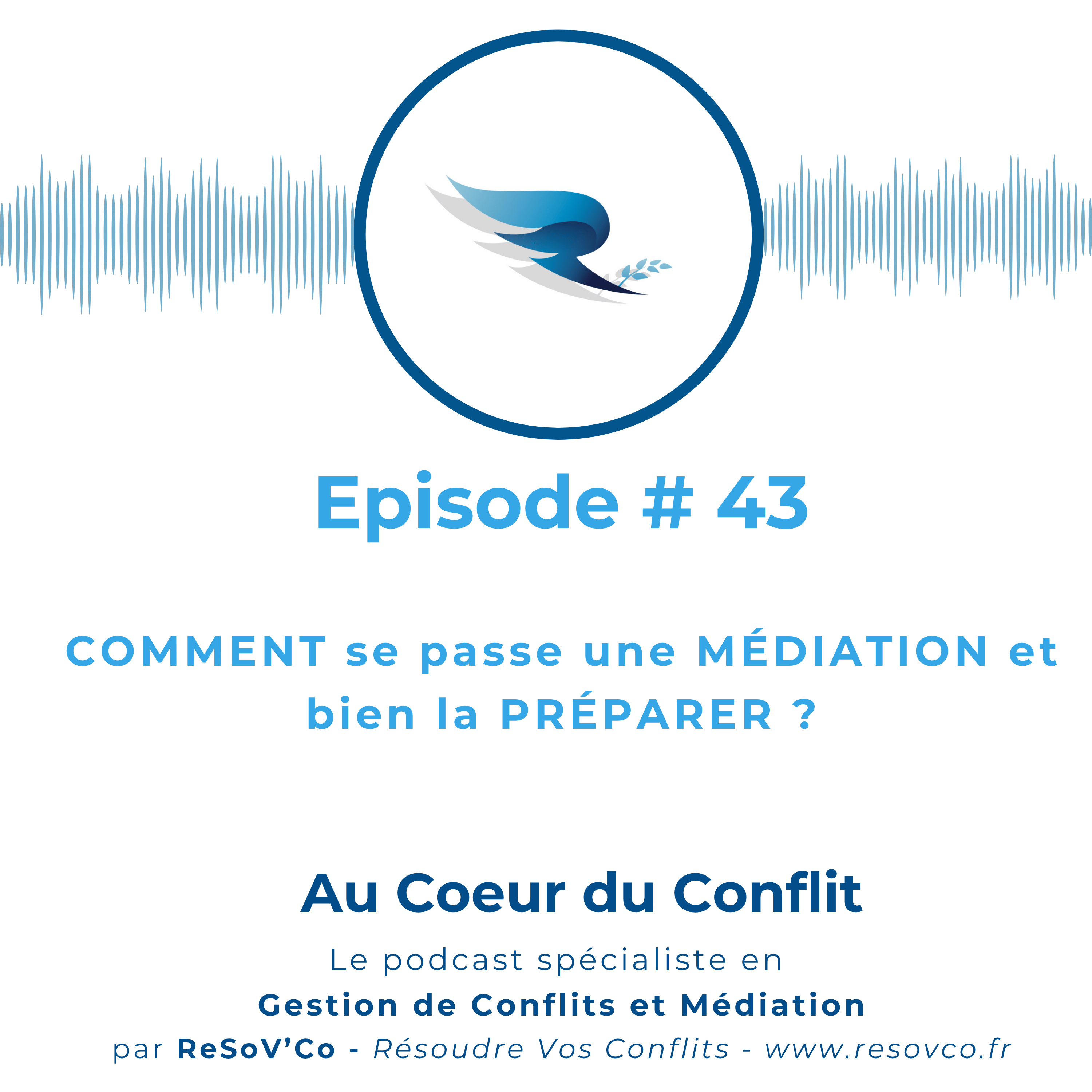 43. COMMENT se passe une médiation ? SE PRÉPARER change tout