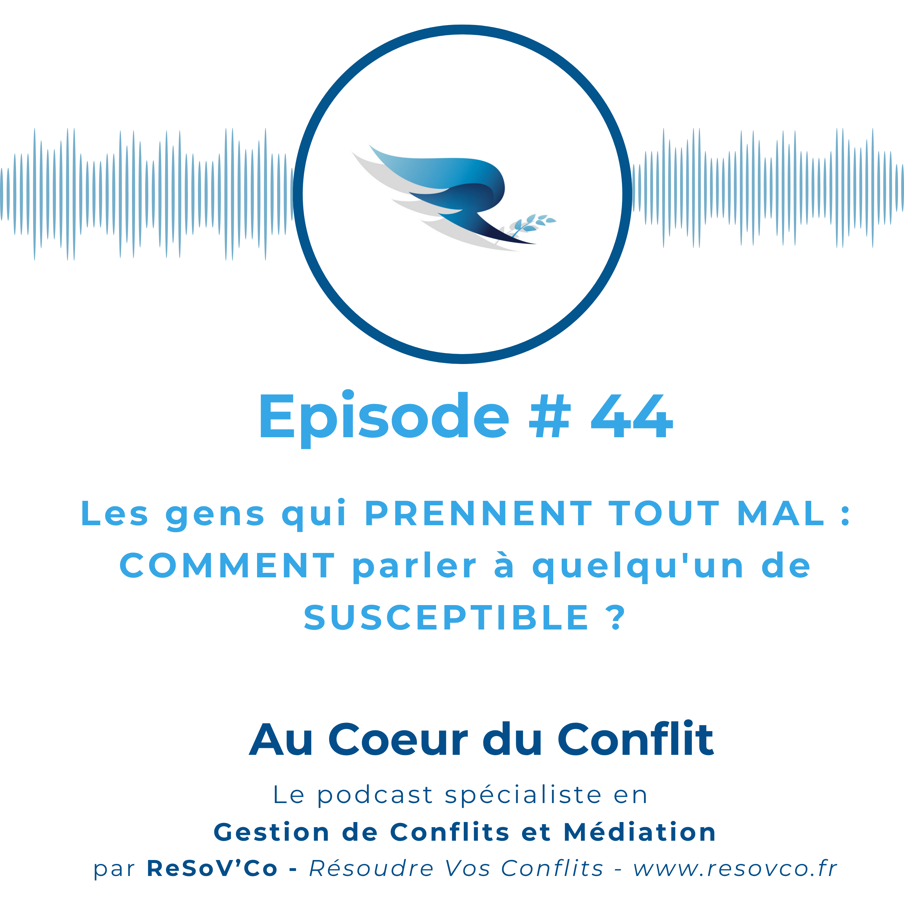 44. Comment parler à quelqu'un de susceptible ?