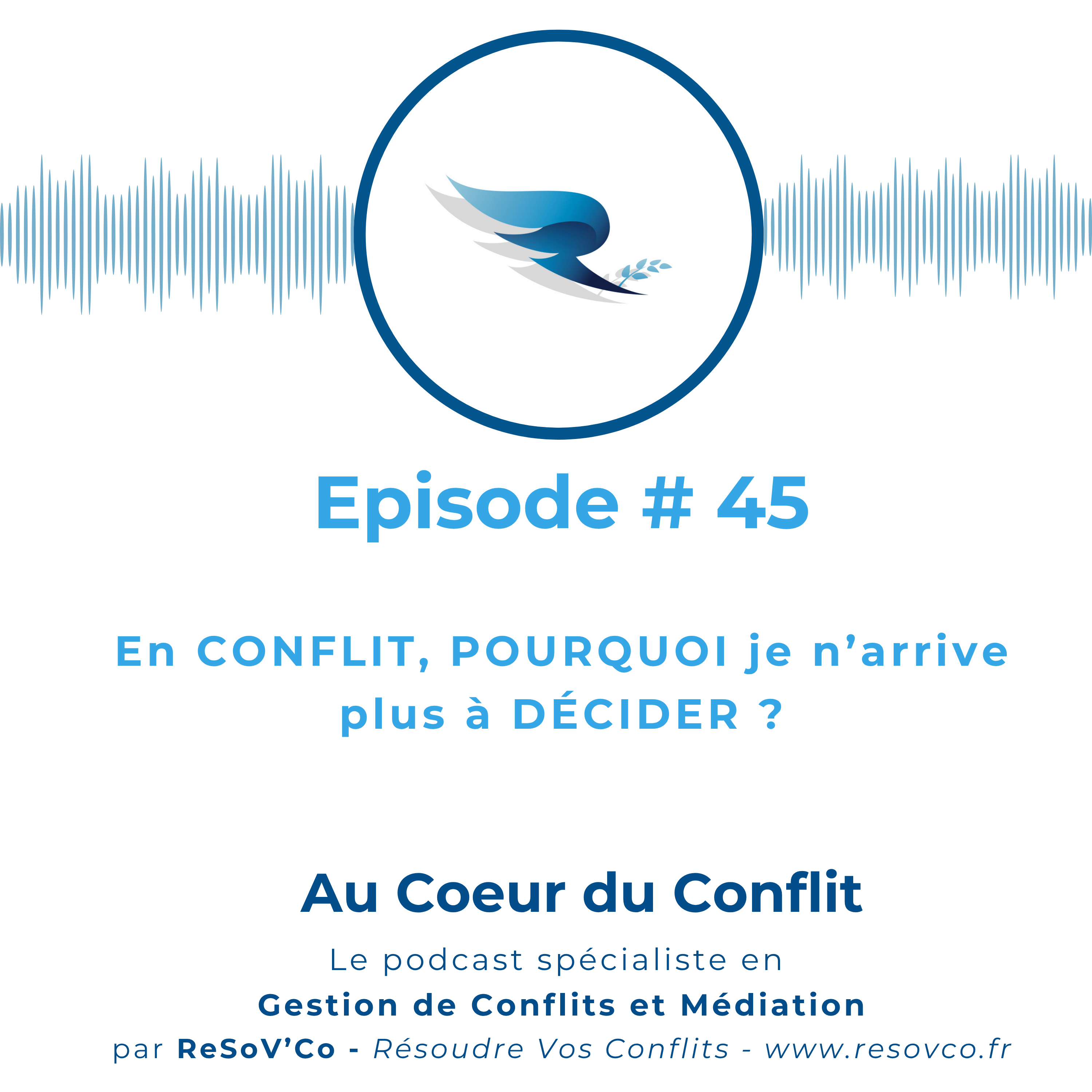 45. Pourquoi je n'arrive plus à décider dans mon conflit ?